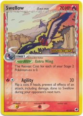 Swellow δ - 40/101 - Uncommon - Reverse Holo